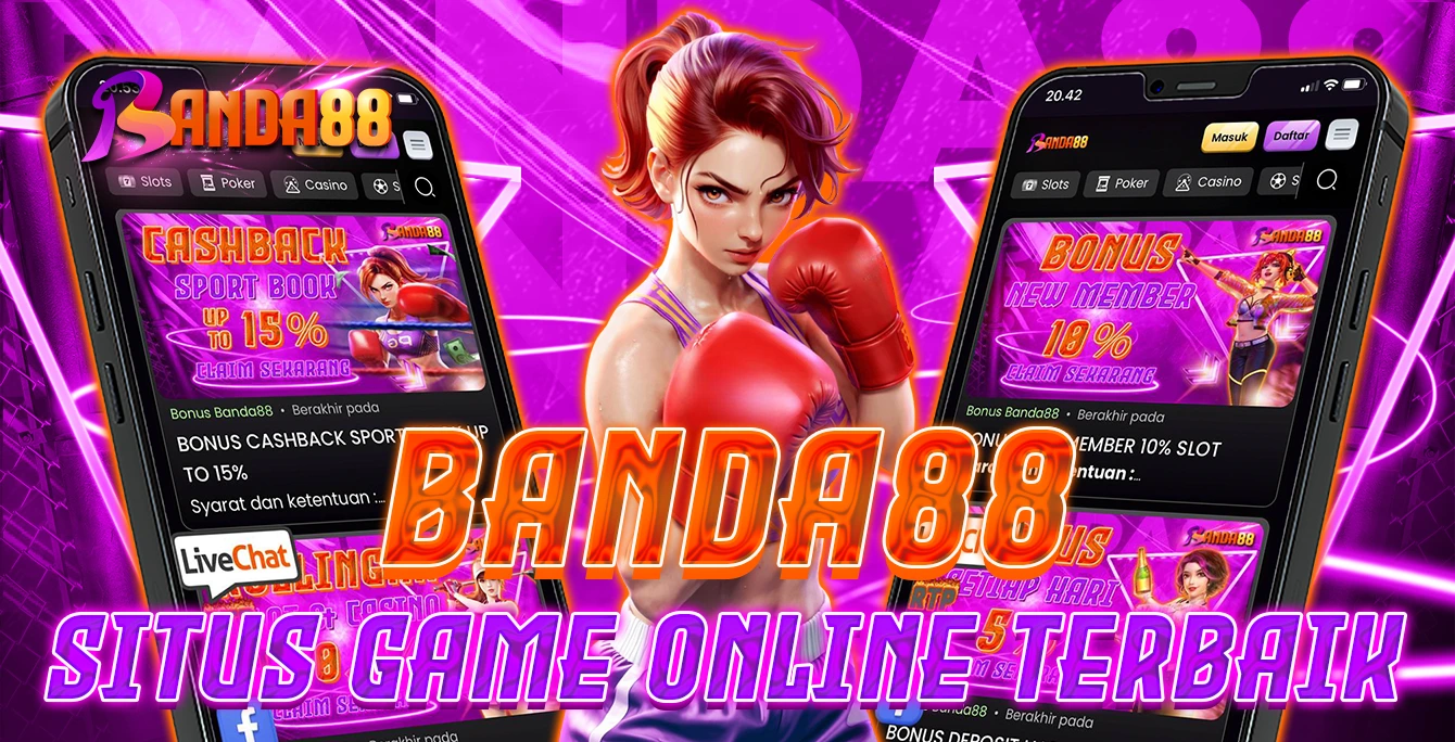 Banner BANDA88 event bonus agen bola
